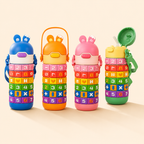 Kids Numbered Thermos Bottle with Ear Cap