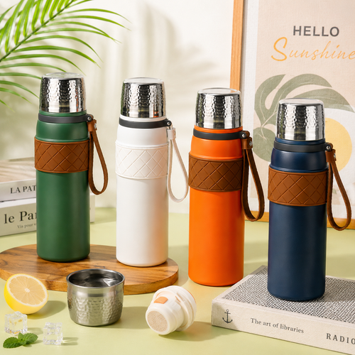 550ml Thermos Bottle with Cup Lid