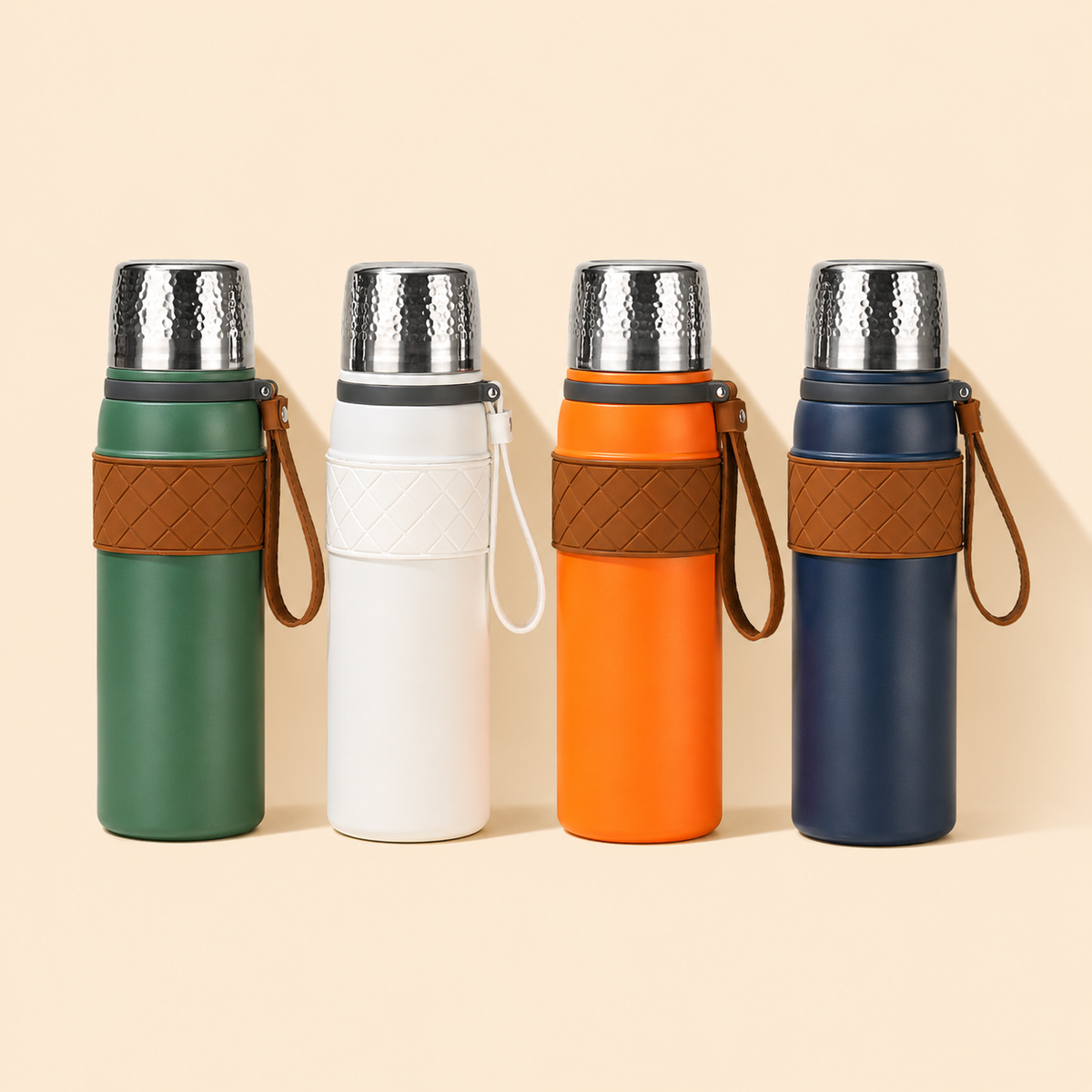 550ml Thermos Bottle with Cup Lid