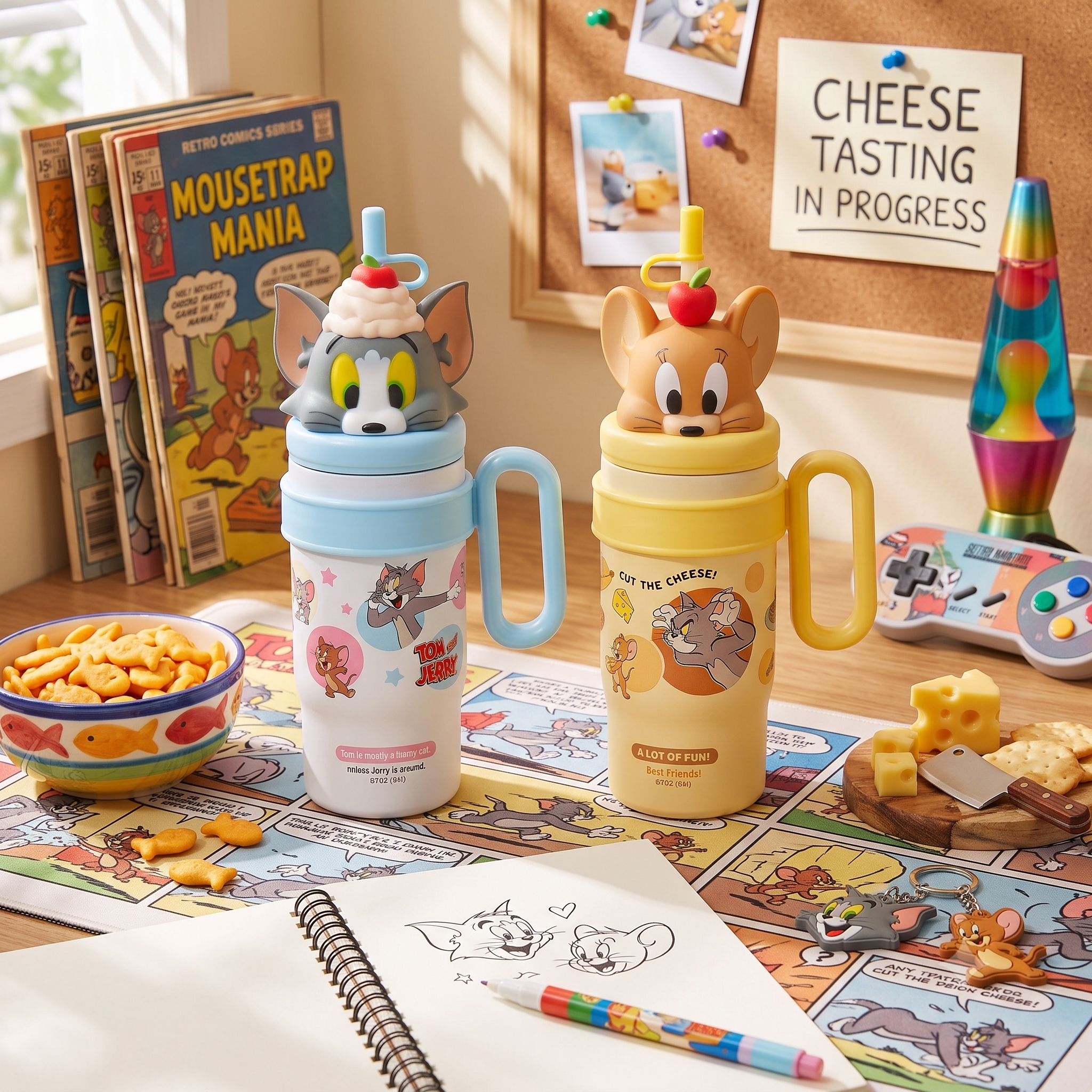 Tom and Jerry 800ml Party Ice Cup